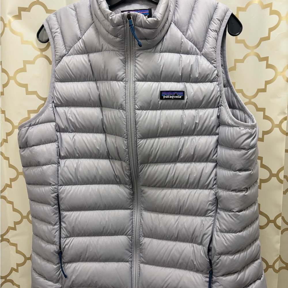 Patagonia Silver Quilted Vest